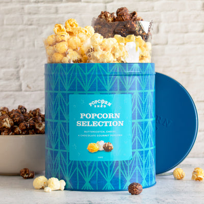 Popcorn Selection Gift Tin - Popcorn Shed