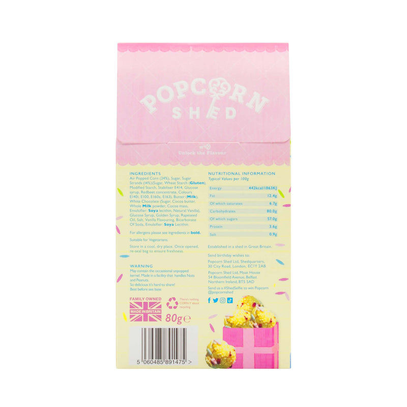 Birthday Cake Popcorn Shed - Popcorn Shed