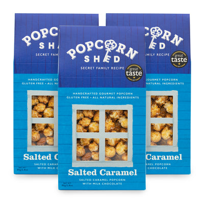 Salted Caramel Popcorn Shed - Popcorn Shed
