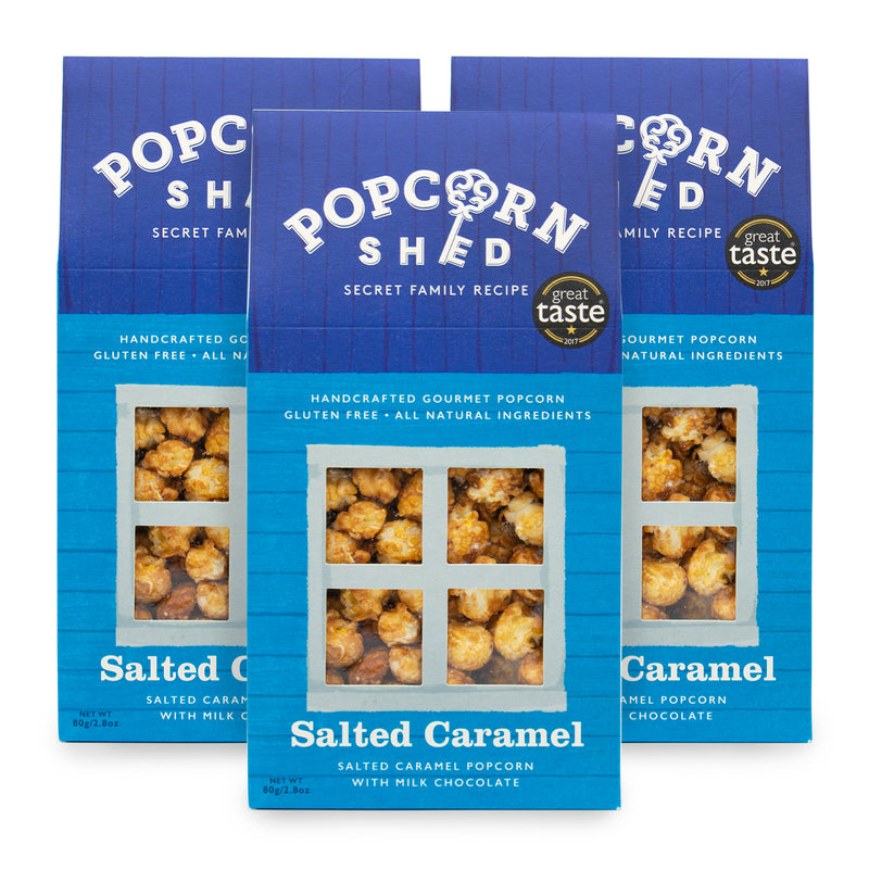 Salted Caramel Popcorn Shed - Popcorn Shed