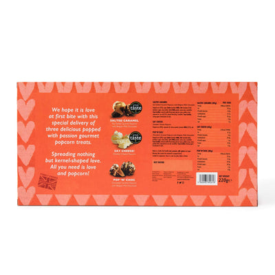 'Popcorn & Kisses' Gourmet Popcorn Letterbox Gift - Popcorn Shed