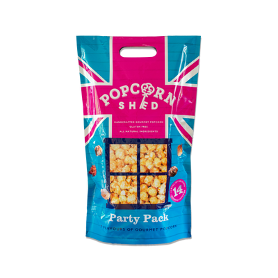Party Pack - Variety Pack containing 14 x individual bags - Popcorn Shed