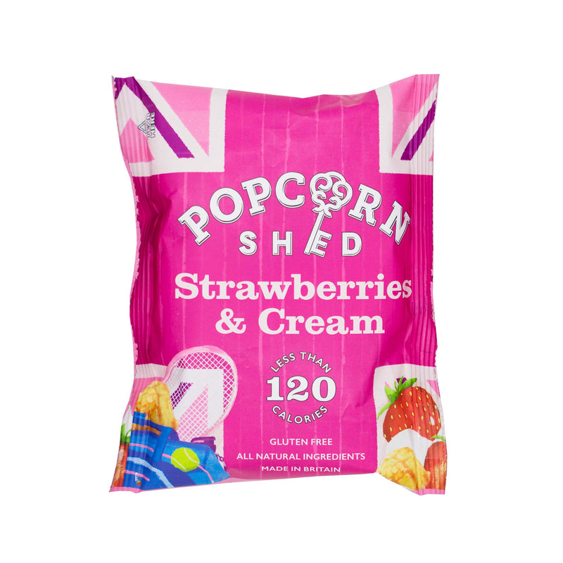 Strawberries & Cream Popcorn Snack Packs - Popcorn Shed