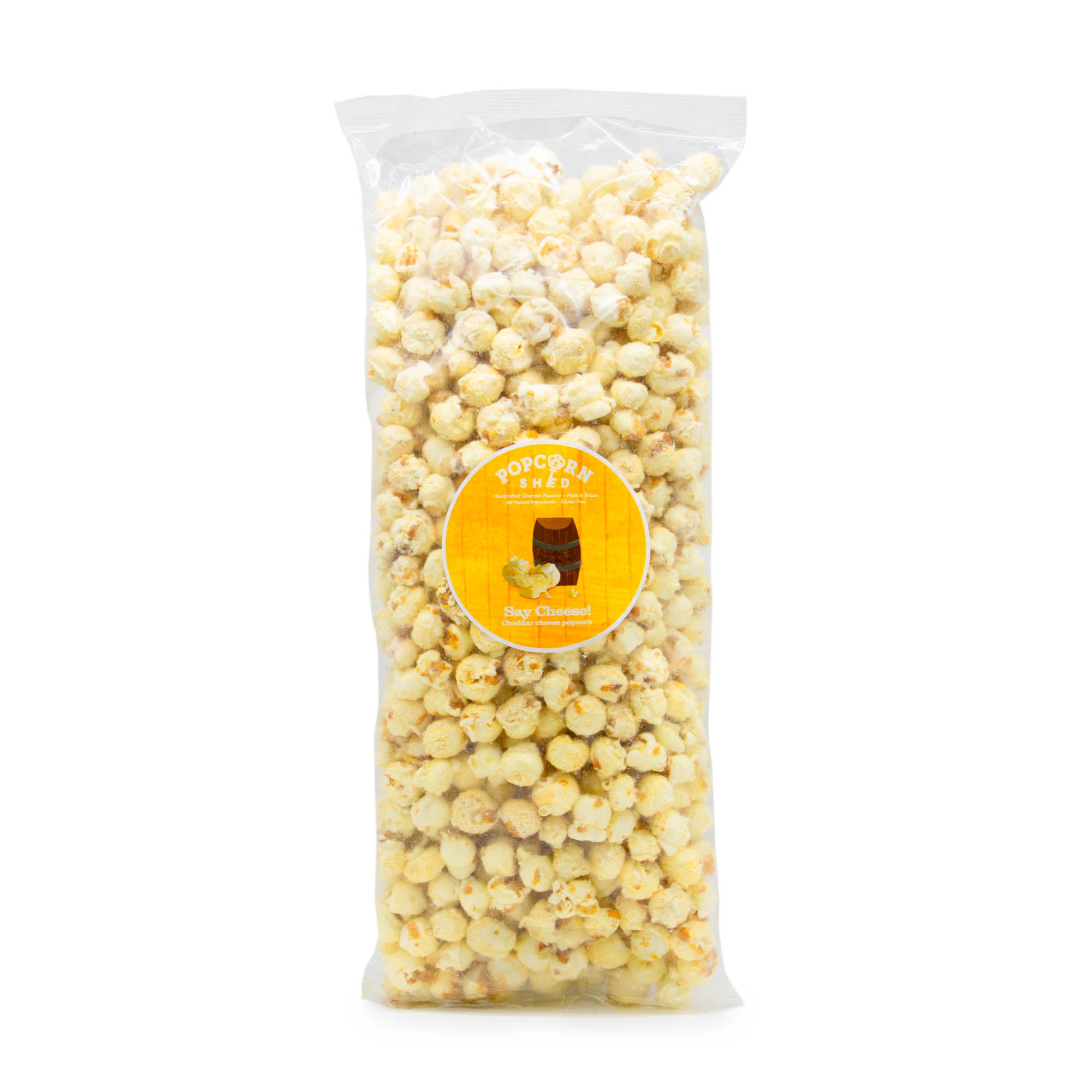 Cheddar Cheese Popcorn 500g Mega Bag Popcorn Shed