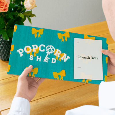 'Thank You' Gourmet Popcorn Letterbox Gift - Popcorn Shed