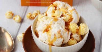 Butterscotch Popcorn Ice Cream