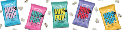 Introducing Mini Pop! The First Mini Popcorn in Europe and the First Fully Vegan Popcorn Range!