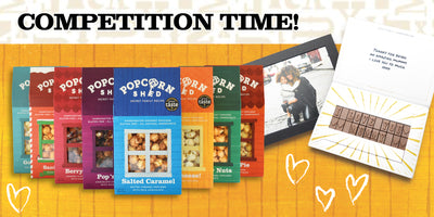 WIN Gourmet Popcorn and Personalised Chocolate Treats