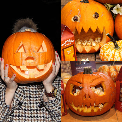 How to Carve a Pumpkin: Popcorn Bowl