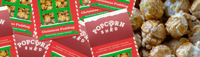 Christmas Pudding Gourmet Popcorn