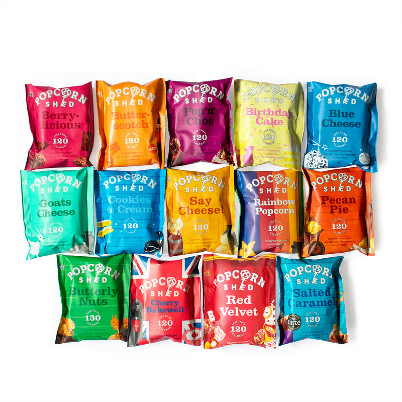 The Ultimate Gourmet Popcorn Tasting Pack - Popcorn Shed