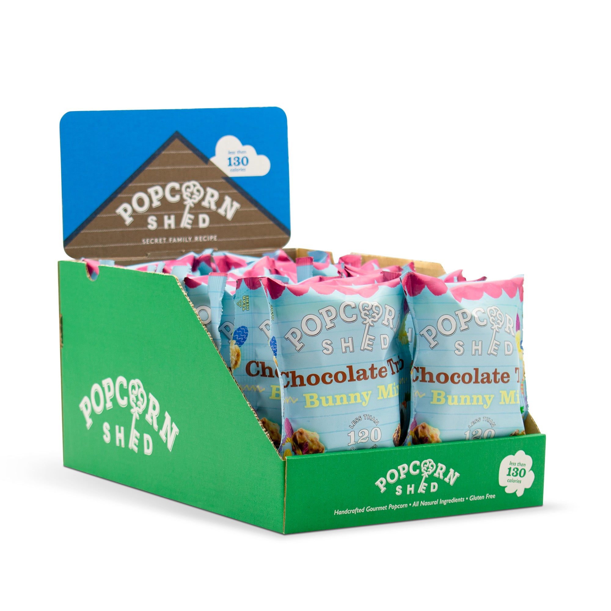 Chocolate Trio Popcorn Snack Packs | Easter Treats| Popcorn Shed