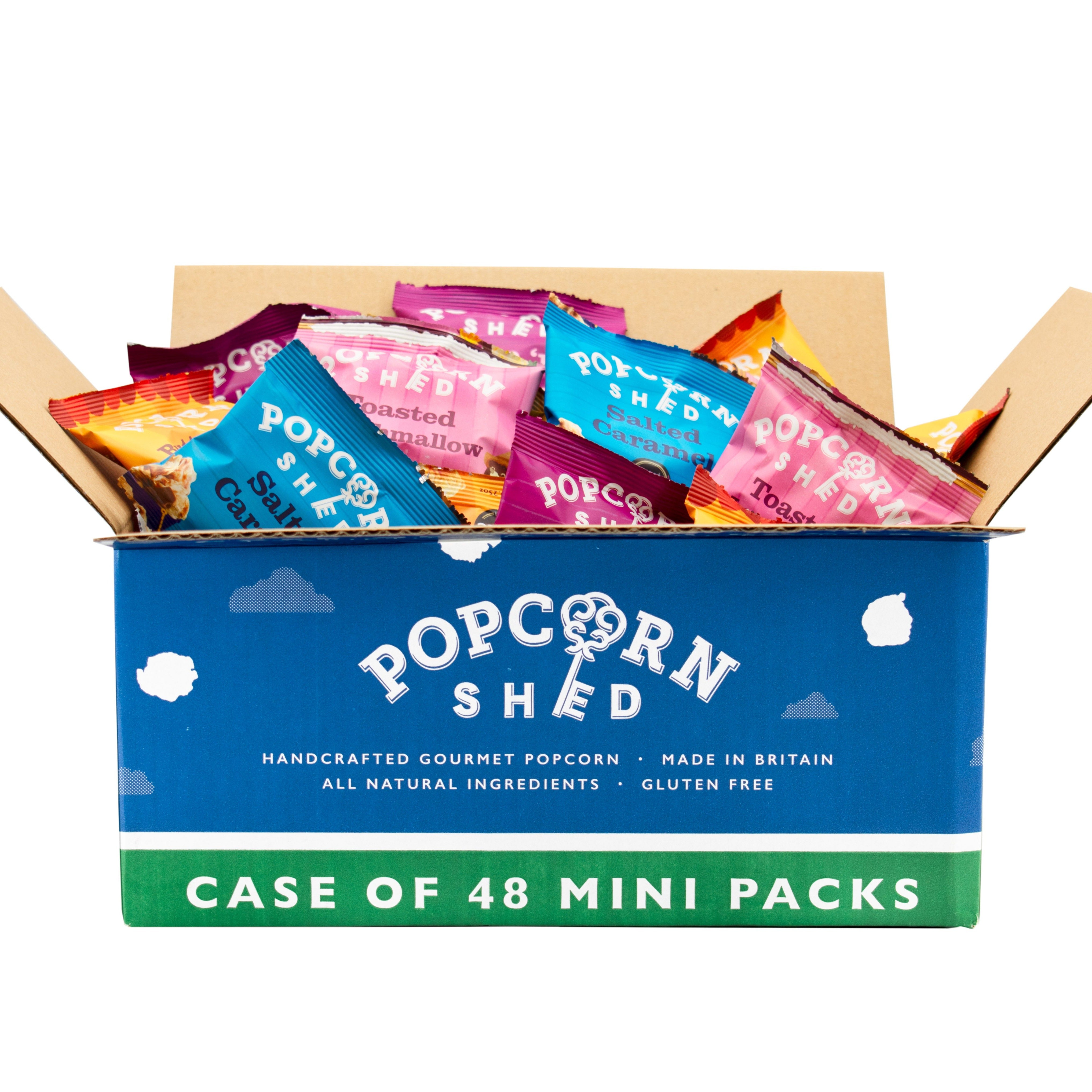 Popcorn Box Sample Gourmet Popcorn Mini Bag Multipack - 48 Bags | Popcorn Multipack ...
