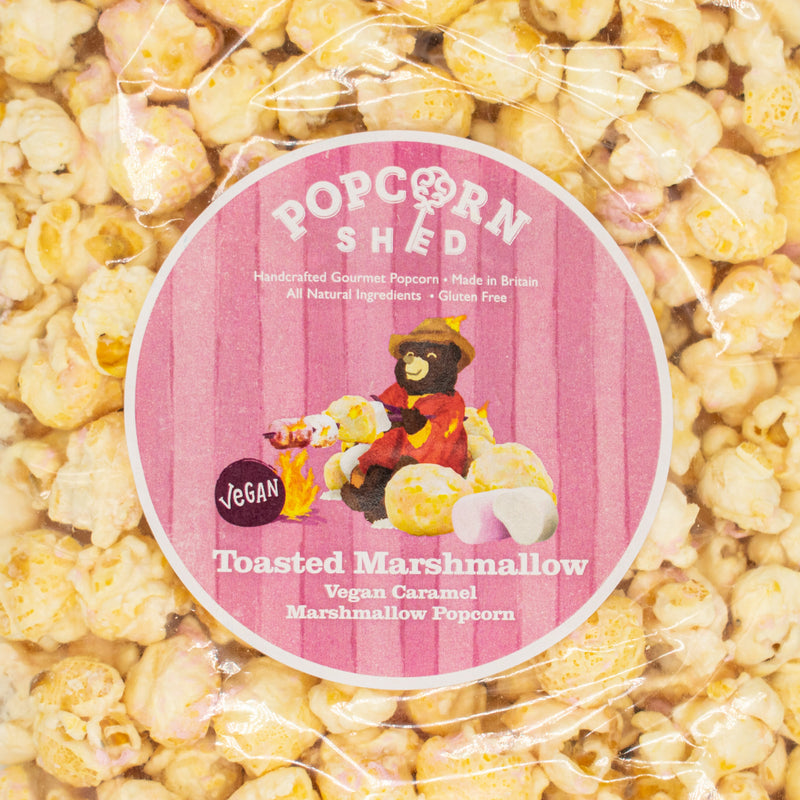 Toasted Marshmallow Popcorn - 500g Mega Bag - Popcorn Shed