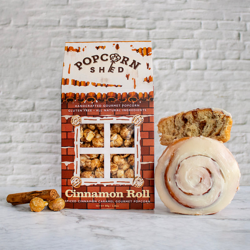 Cinnamon Roll Popcorn Shed