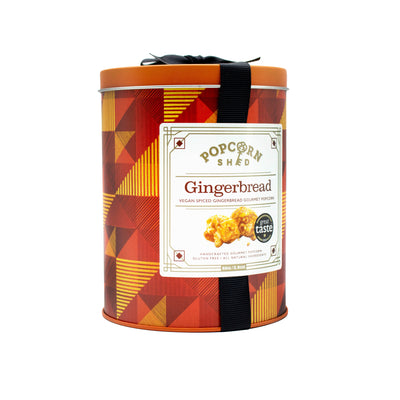 Gingerbread Popcorn Mini Gift Tin