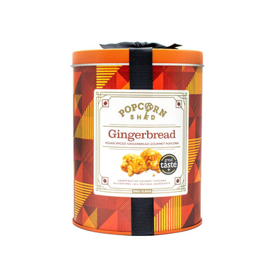 Gingerbread Popcorn Mini Gift Tin