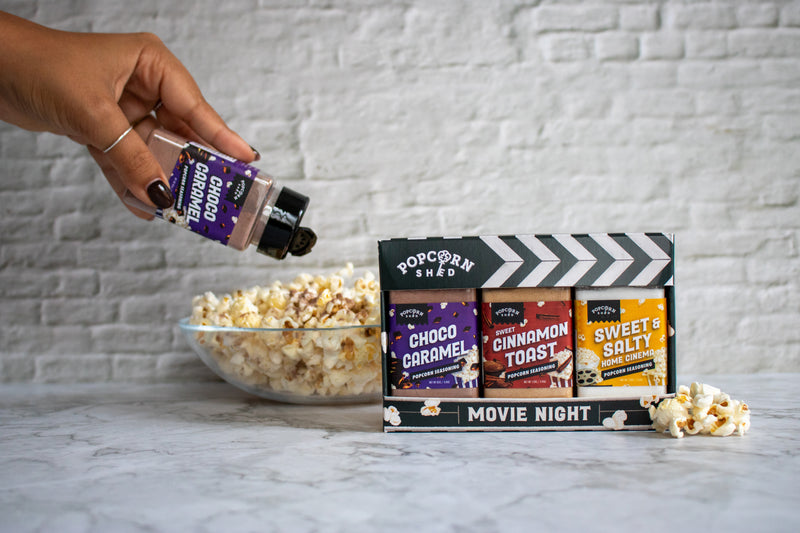 Popcorn Seasoning Movie Night Bundle 3 Pack