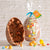 Chocolate Popcorn Easter Egg