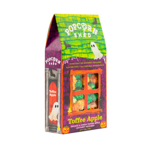 Halloween Toffee Apple Popcorn Shed