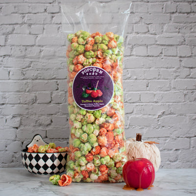 Toffee Apple Halloween Popcorn - 500g Mega Bag