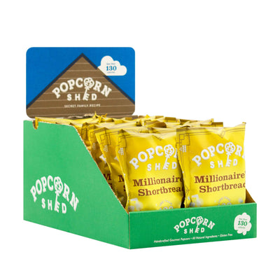 Millionaire's Shortbread Popcorn Snack Packs - Popcorn Shed