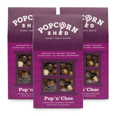 Pop 'N' Choc - Chocolate Popcorn Shed - Popcorn Shed