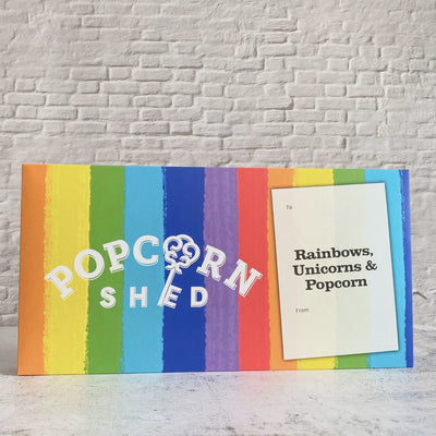 'Rainbow' Gourmet Popcorn Letterbox Gift