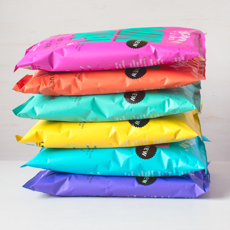 Mini Pop!® Super Popcorn Sharing Selection - 6 Vegan Flavours - Popcorn Shed