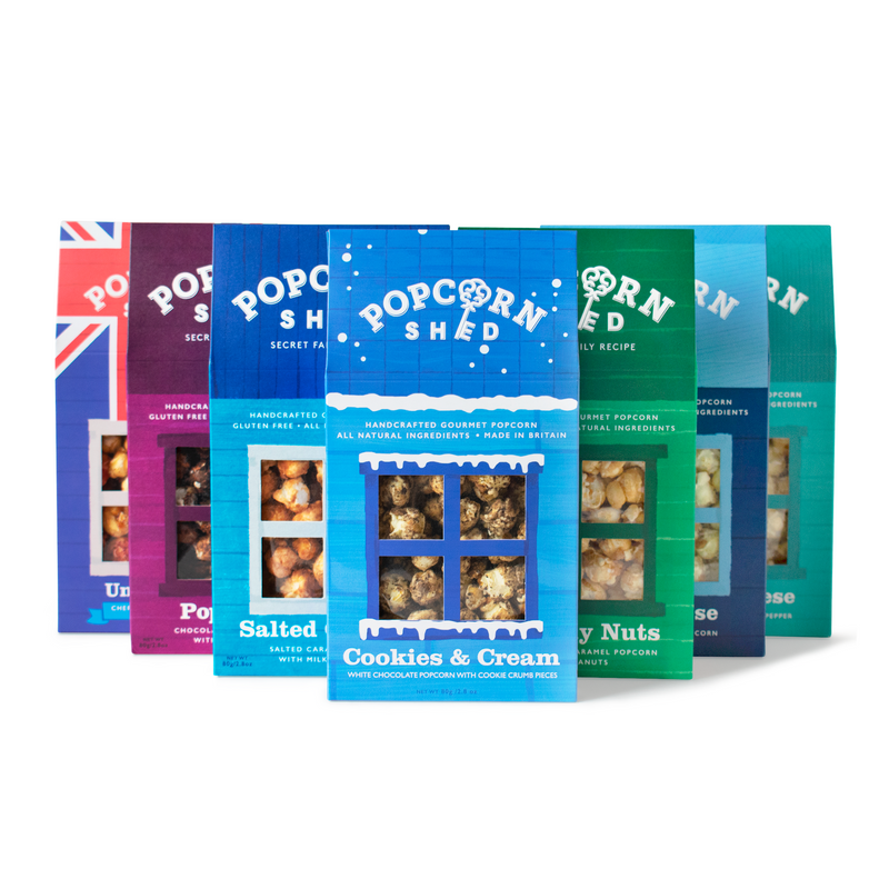 Feeling Blue? Gourmet Popcorn Flavour Selection - Popcorn Shed