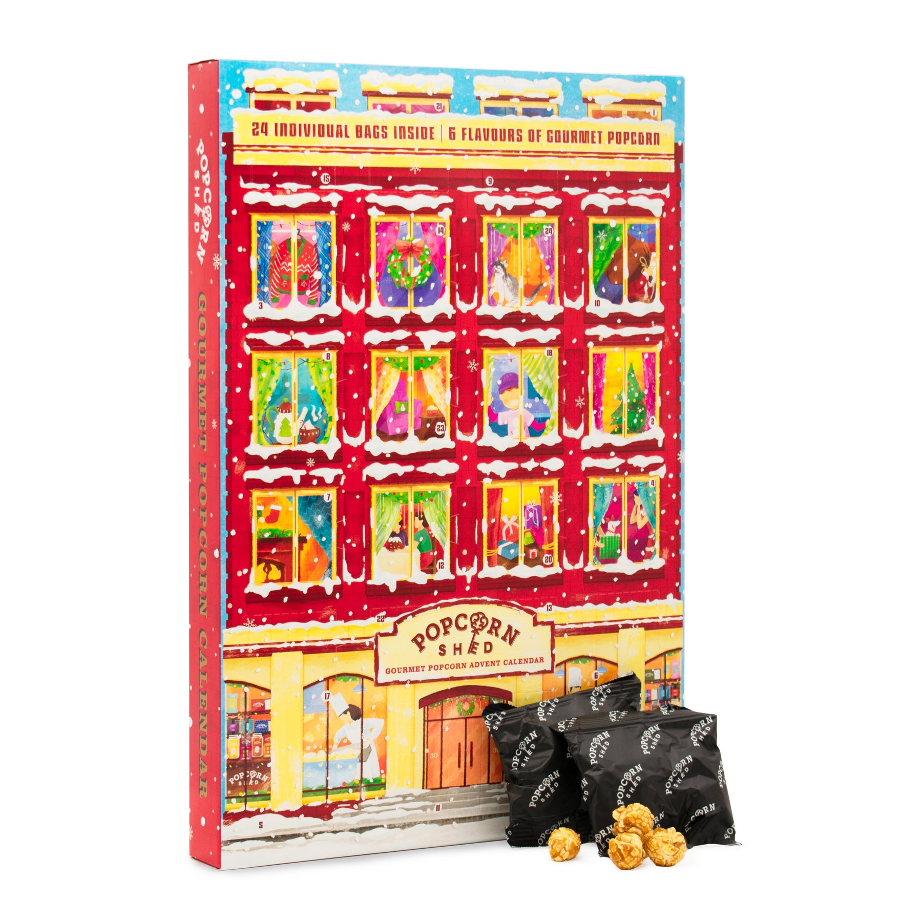 Gourmet Popcorn Advent Calendar 2024 Edition Popcorn Shed