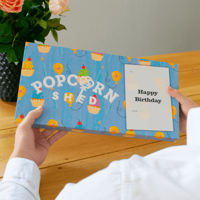 'Happy Birthday' Gourmet Popcorn Letterbox Gift - Popcorn Shed