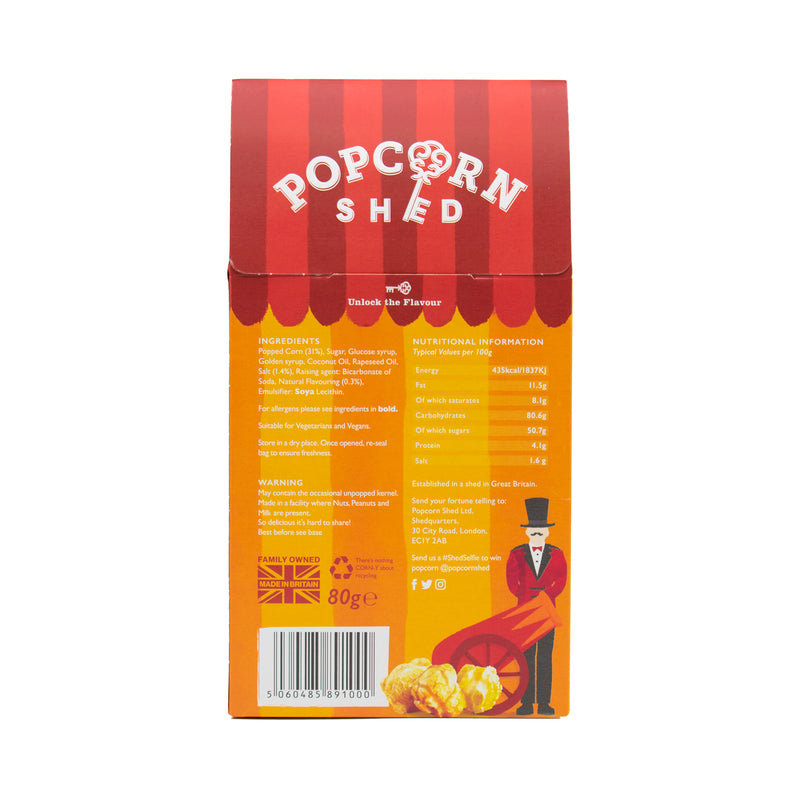 Butterscotch Shed - Popcorn Shed