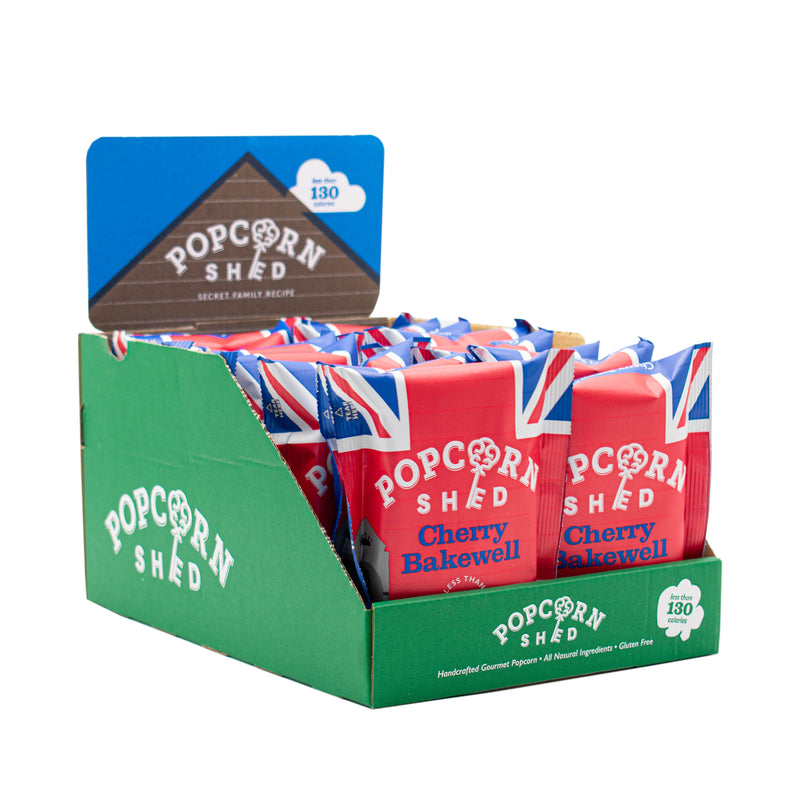 Cherry Bakewell Snack Packs - Popcorn Shed
