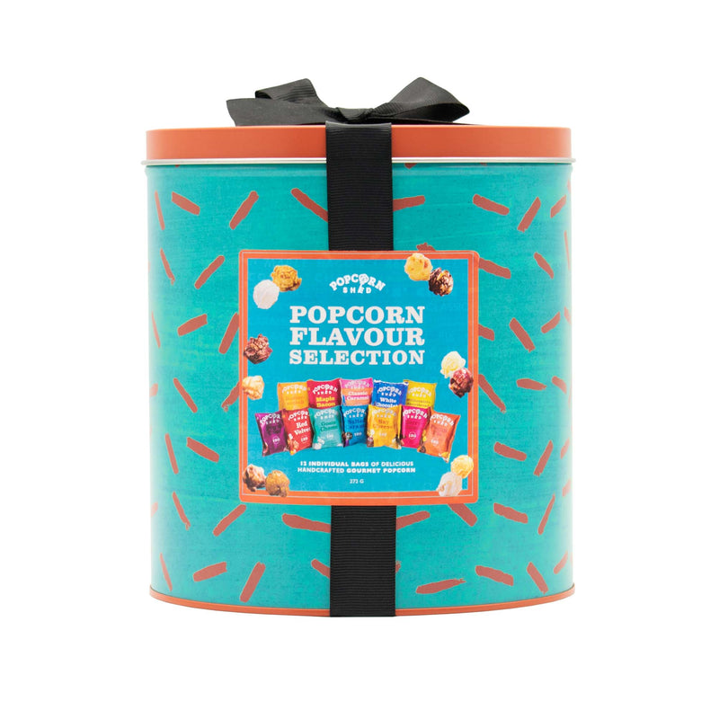 Popcorn Flavour Snack Selection Tin - Popcorn Shed