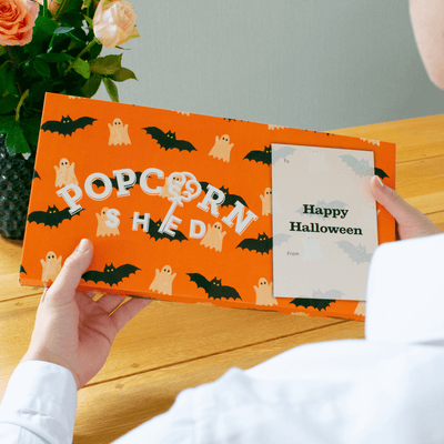 'Happy Halloween' Gourmet Popcorn Letterbox Gift - Popcorn Shed