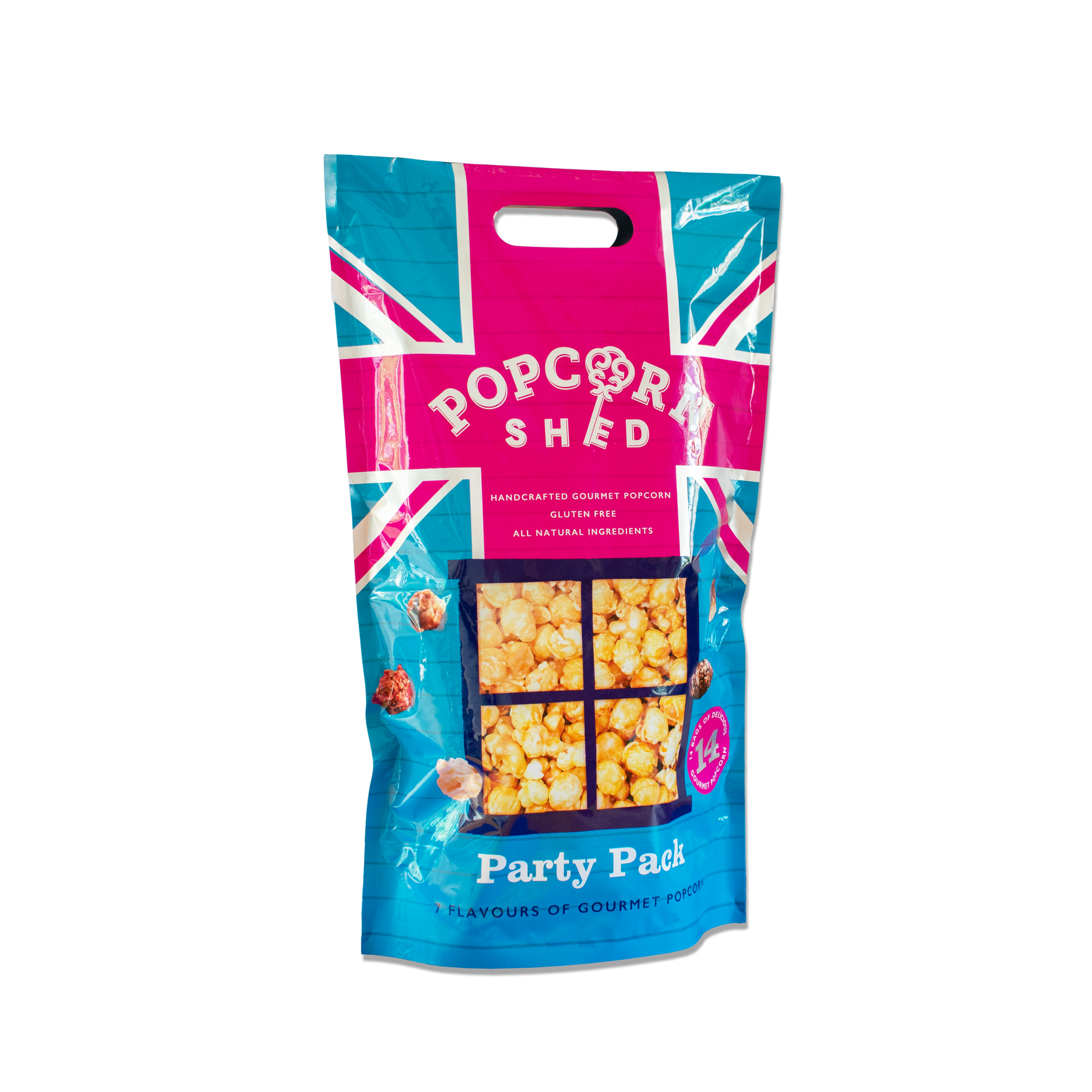Party Popcorn Variety Pack 14x Individual Bags Popcorn Shed