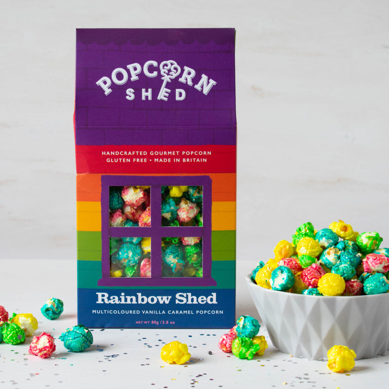 Rainbow Shed - Popcorn Shed