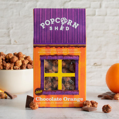 Chocolate Orange Popcorn Shed - Popcorn Shed