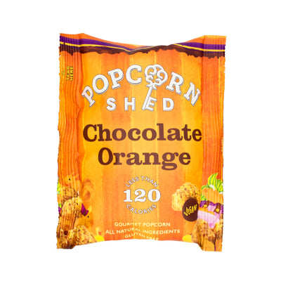 Chocolate Orange Popcorn Snack Packs (NEW) - Popcorn Shed