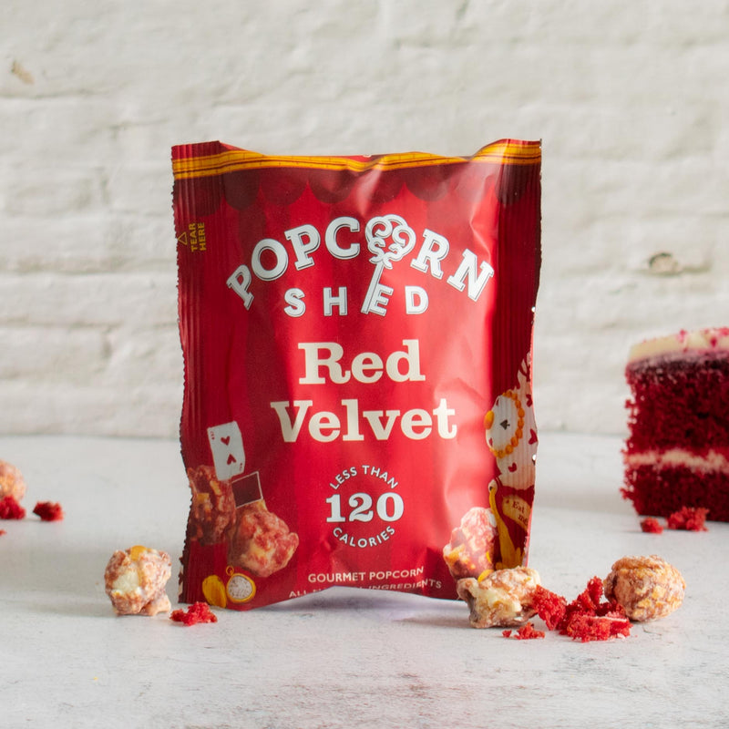 Red Velvet Popcorn Snack Pack - Popcorn Shed
