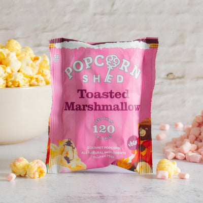 Toasted Marshmallow Popcorn Snack Packs - Popcorn Shed
