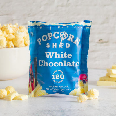 White Chocolate Popcorn Snack Pack - Popcorn Shed