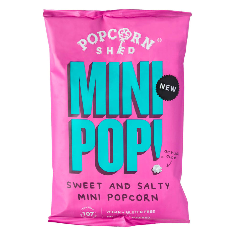 Mini Pop!® Sweet & Salty - Case of 10 x Sharing Bags - Popcorn Shed