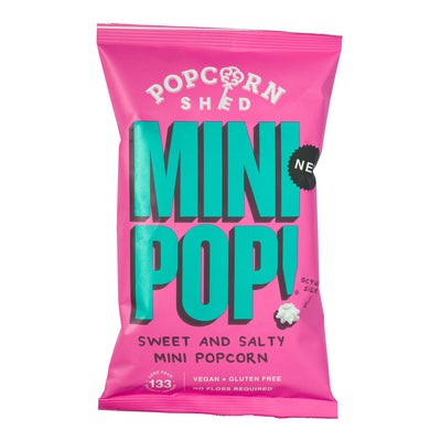 Mini Pop!® Vegan Tasting Variety 10 Pack - 5 Vegan Flavours - Popcorn Shed