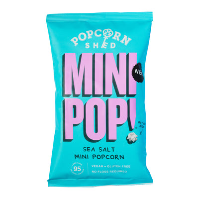 Mini Pop!® Vegan Tasting Variety 10 Pack - 5 Vegan Flavours - Popcorn Shed