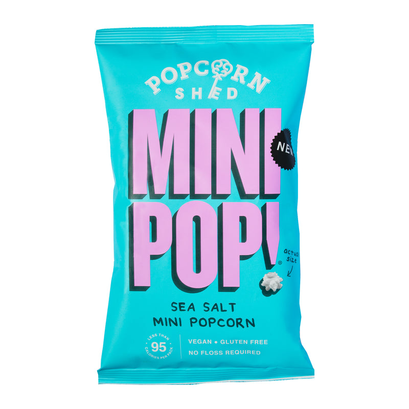 Mini Pop!® Vegan Tasting Variety 10 Pack - 5 Vegan Flavours - Popcorn Shed