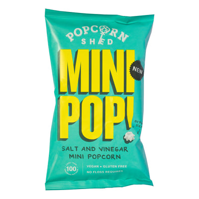 Salt and Vinegar Mini Pop!® Vegan Mini Popcorn - Popcorn Shed