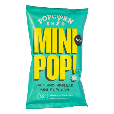 Mini Pop!® Vegan Tasting Variety 10 Pack - 5 Vegan Flavours - Popcorn Shed