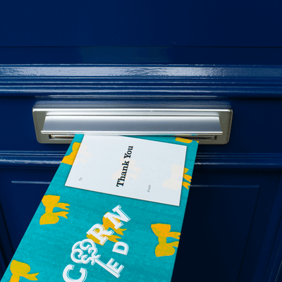 'Thank You' Gourmet Popcorn Letterbox Gift - Popcorn Shed